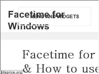 facetimeforwindowspc.net