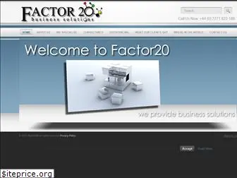 factor20.com
