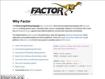 factorcode.org