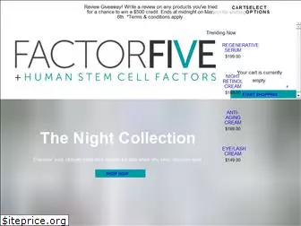 factorfiveskin.com