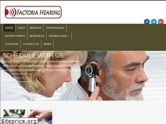 factoriahearing.com