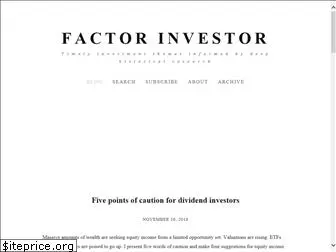 factorinvestor.com