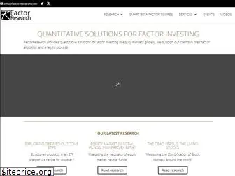 factorresearch.com