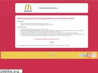 facturamcdonalds.com.mx