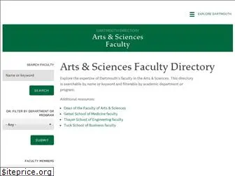 faculty-directory.dartmouth.edu