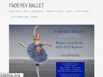 fadeyevballet.org