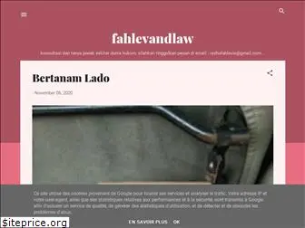 fahlevandlaw.blogspot.com