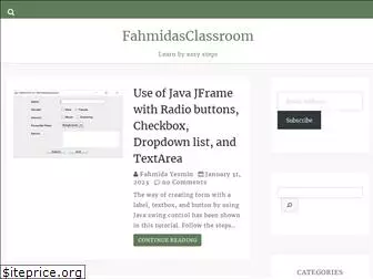 fahmidasclassroom.com