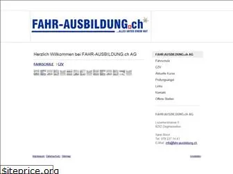 fahr-ausbildung.ch