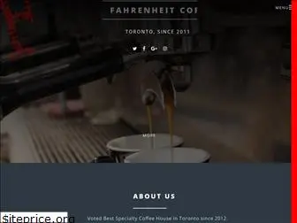 fahrenheitcoffee.com