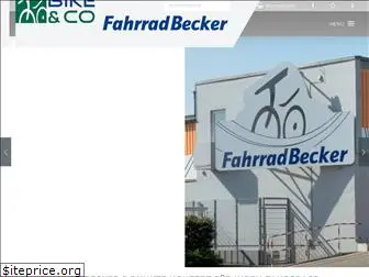 www.fahrradbecker.de website price