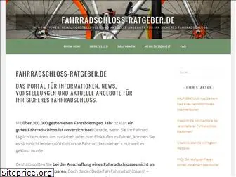 fahrradschloss-ratgeber.de