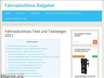 fahrradschloss-testsieger.de