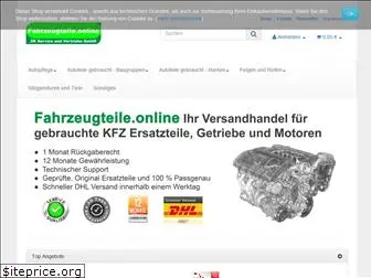 fahrzeugteile.online