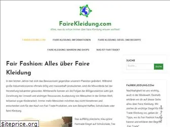 fairekleidung.com