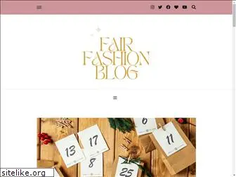 fairfashionblog.de