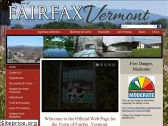 fairfax-vt.gov