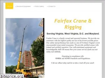 fairfaxcrane.com