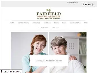 fairfieldrehab.net