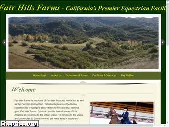 fairhillsfarms.com