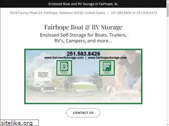 fairhopeboatandrvstorage.com