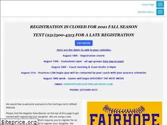 fairhopegirlssoftball.com