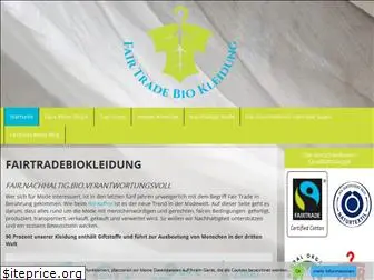 fairtradebiokleidung.com