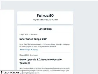 fairuzi10.com