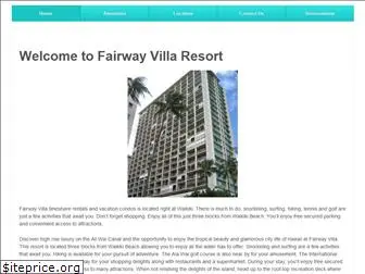 fairwayvillaresort.com
