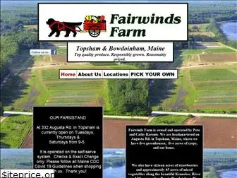 fairwindsfarmmaine.com