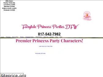 fairytaleprincesspartiesdfw.com