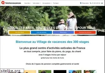 faistesvacances.com