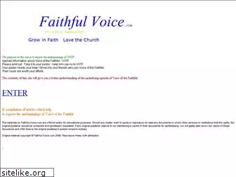 faithfulvoice.com