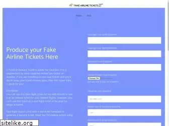 fakeairlinetickets.com