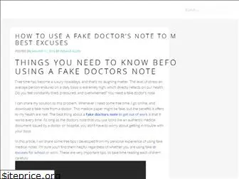 fakedoctorsnotetips.com