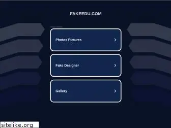 fakeedu.com