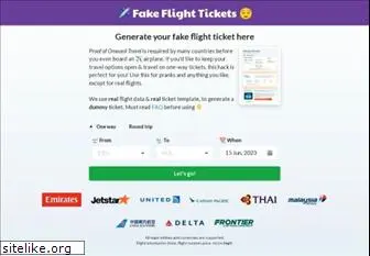fakeflighttickets.com