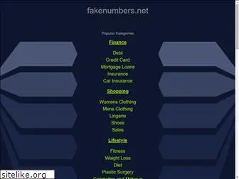 fakenumbers.net