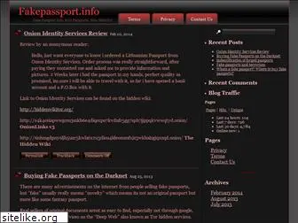 fakepassport.info