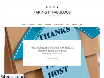 fakingitfabulous.com