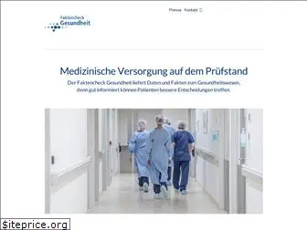 faktencheck-gesundheit.de