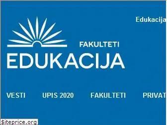 fakulteti.edukacija.rs