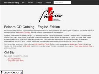 falcomcdcatalog.jeremyevans.net