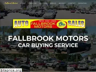fallbrookmotors.com