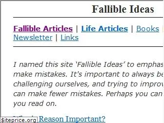fallibleideas.com