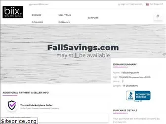 fallsavings.com