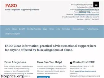 false-allegations.org.uk