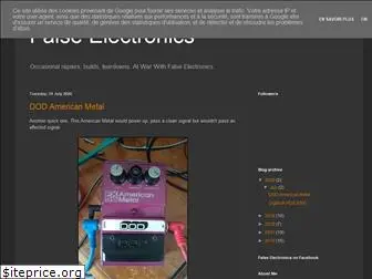 www.falseelectronics.blogspot.com