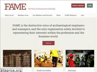 famearchaeology.co.uk
