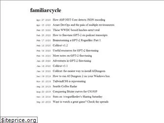 familiarcycle.net